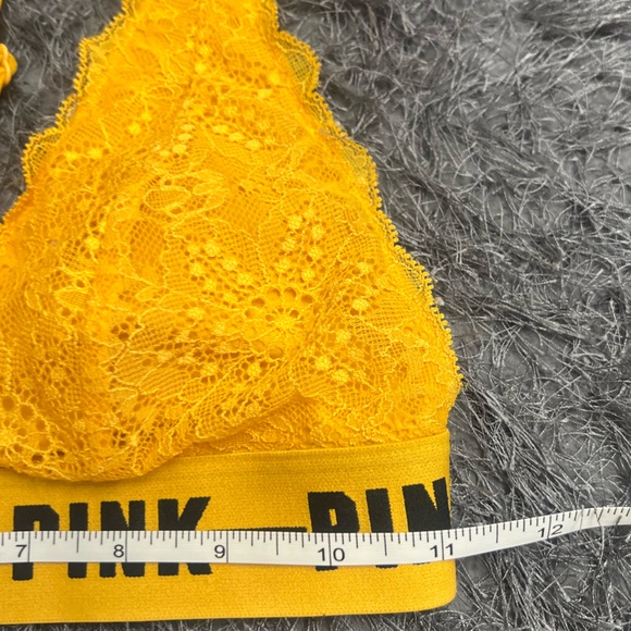 Victoria’s Secret PINK Yellow Lace Bralette! - Picture 8 of 12